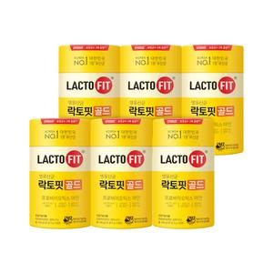 종근당건강 공식 락토핏 골드 50포 6통 (300일분)