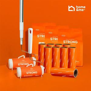 [홈앤미] 스트롱 사선 돌돌이 롤 테이프 클리너 본체+리필 10개 외