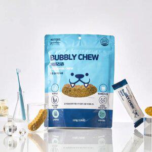 누터스가든 버블리츄 120g 강아지덴탈껌 버블껌 입냄새 치석제거