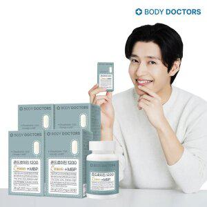 [3+1]바디닥터스 저분자 상어연골 뮤코다당 콘드로이친1200 콘레이티+MBP 4박스