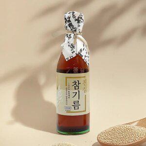 단1회착유 통참깨 진심참기름 350ml