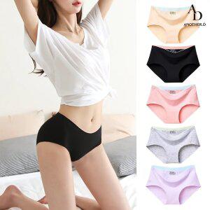 [5개 세트] 심리스 코튼 팬티 5p 노라인 무봉제