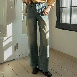 데일리 뒷밴딩 와이드진(숏/기본/롱)