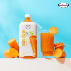 [100% NFC 착즙] 보넬드 아이엠 당근 주스 즙 1L 6개