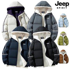 지프JEEP SPIRIT 후드 점퍼 패딩점퍼 바람막이 후드 집업 아웃도어 3096