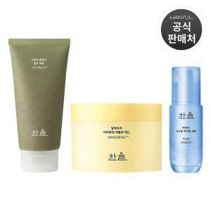 [카드12%+적.립5%+묶음할 인]한율 설시즌 선물세트/어린쑥/빨간쌀/달빛유자 수면팩/모