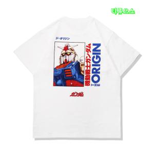 빈티지 건담 티셔츠 일본 반팔 티류으스