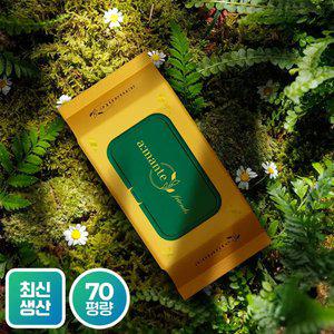 [26년1월 제조] 아망떼 프렌즈 70평량 두꺼운 프리미엄 물티슈 72매 5팩+5팩