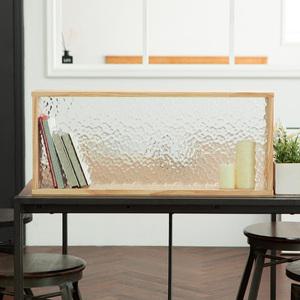 티아고 아쿠아 700 공간분리 주방 원목파티션 GO22081