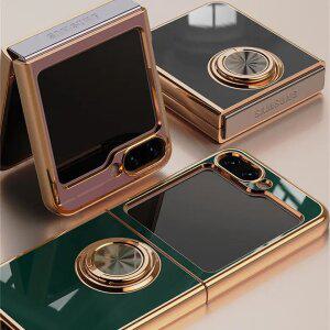 최신 갤럭시 Z플립 케이스 메탈 컬러 마그네틱 거치대 / 핸드폰케이스 지플립7 6 5