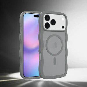 최신 귀여운 아이폰17 케이스 웨이브 범퍼 맥세이프 / 핸드폰케이스 아이폰17 프로 프