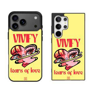 최신 귀여운 갤럭시 아이폰 케이스 눈물 일러스트 / 핸드폰케이스 S25 S24 S23 17 16