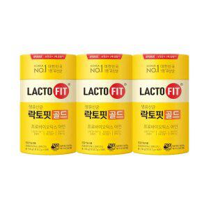 종근당건강 공식 락토핏 골드 50포 3통 (150일분)