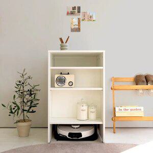 DIY 로봇청소기 수납장 3단 로봇청소기장 로보락 선반 IH24158