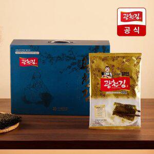 [광천김 선물세트] 프리미엄 재래 전장김 10봉 선물세트 (30-1호)