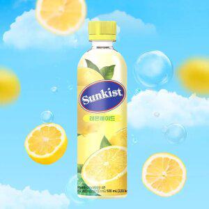 [본사직영] 썬키스트 레몬에이드 500ml 24입