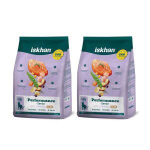 이즈칸 캣 퍼포먼스 시니어, 2.5kg, 2개