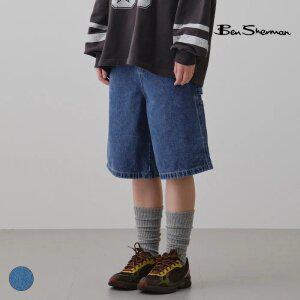 [택가 98,000원] 벤셔먼 와이드 카펜더 데님 숏팬츠 BOBDP272U