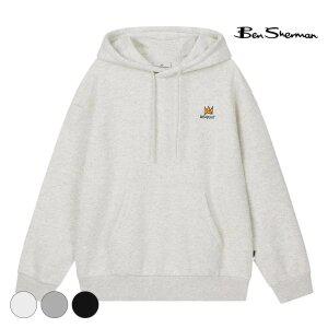 [택가 118,000원] 벤셔먼 바스키아 시그니처 레터링 자수 기모 후드 BPDTS488U