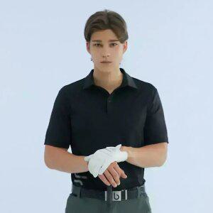 [드루골프] 남성 폴리 스판 반팔 티셔츠 (DM42ST95-K)