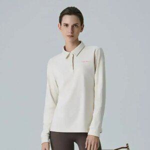 [머렐] 여성 스트레치 기모 긴팔 플리스 카라티셔츠 (D4LS301WIVO-K)