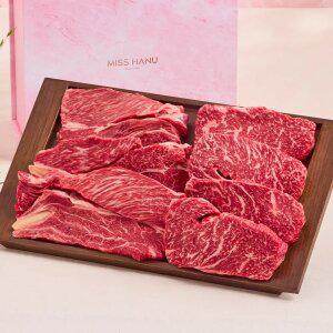 [품질보장]1++No.9등급 한우 선물세트 시그니처1호 꽃등심 1kg/1.4kg