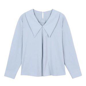 빅카라 솔리드 블라우스 (TFBAH2404)