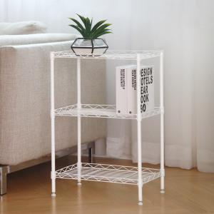 [리벤스] 화이트 메탈렉 철제선반 3단 선반(450)