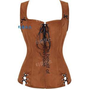 해적 조끼 및 중세 오프숄더 블라우스 할로윈 스팀펑크 코르셋 코스프레 의상 세트 플