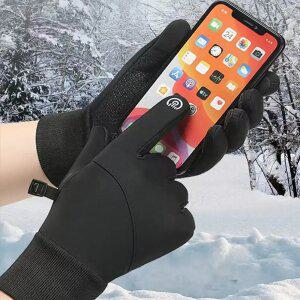 기모 방풍 방한장갑 등산 자전거 오토바이 방수보온 스마트폰 터치장갑