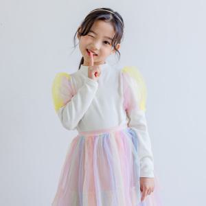 [아이러브제이]페르시아 망사소매 티 JTWTO41