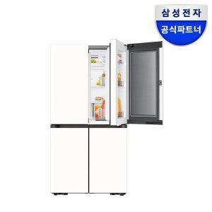 삼성 비스포크 AI 냉장고 25년형 4도어 1등급 푸드쇼케이스 RM70F90M1ZD 에센셜화이트