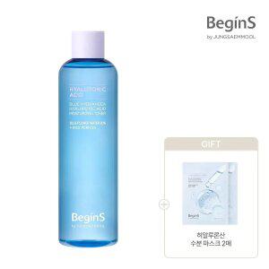 비긴스 바이 정샘물 블루 수국 히알루론산 수분 토너 300ml