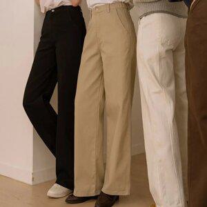 소프트코튼 절개 와이드팬츠(숏/기본/롱)