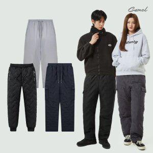 최대75%) 25FW BEST 겨울 방한 기모팬츠 남녀공용 겨울 융털 보온 방수 빅사이즈 트레