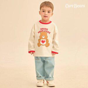 텐더하트베어 배색티셔츠