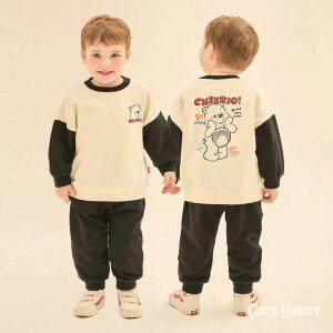 안녕 치리오 배색 오버핏 상하복