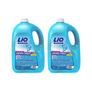 리큐 베이직 액체세제, 4L, 드럼, 2개
