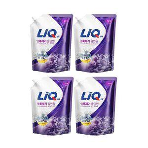 리큐 얼룩제거 올인원, 일반 리필, 2.1L, 4개