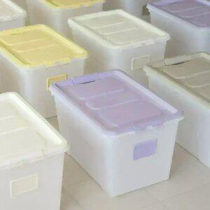 1  + 1 스퀘어 리빙박스 /대용량/수납정리함/수납박스/옷 정리함