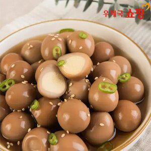 [우체국쇼핑] 진안 늘푸른 메추리알 장조림 2kg / 구운계란 60알 / 맥반석 구운란 2구