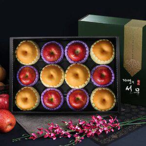 [행복한농부] 사과배 혼합 과일선물세트 사과 배 한라봉 레드향 나주배 선물용 제수용