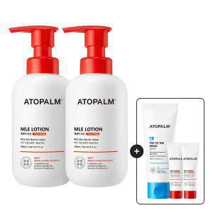 아토팜 MLE 로션 300ml 2개+[증정]탑투토워시100ml+MLE크림8mlx2개