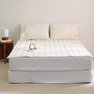 플로라 코티지 코정밴딩 순면 80수 침대패드 4컬러