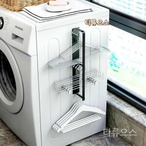 세탁기 자석 선반 좁은세탁실 붙이는 철제 마그네틱 정리대 세제 수납 냉장고부착형 티