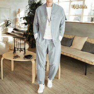 티류으스 삼베옷 남성 법복 여름 생활한복 개량 계량