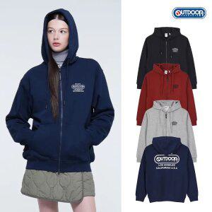 [아웃도어프로덕츠] 멀티로고 집업 후디 (4COLORS)