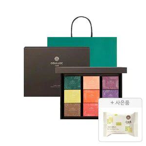 오설록 프리미엄 티 컬렉션 90입, 1개 + 증정 (그린티웨하스 17g,1개)