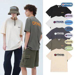 [아웃도어프로덕츠] 스탠다드 로고 티셔츠 (7컬러)