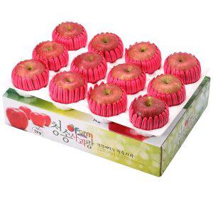 청송사과 정품사과 4kg 11~12과 팬캡포장 / 햇사과